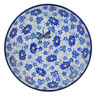 Polish Pottery Dessert Plate Drifting Dragonfly