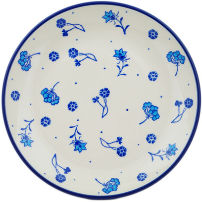 Polish Pottery Dessert Plate Go With The Flow