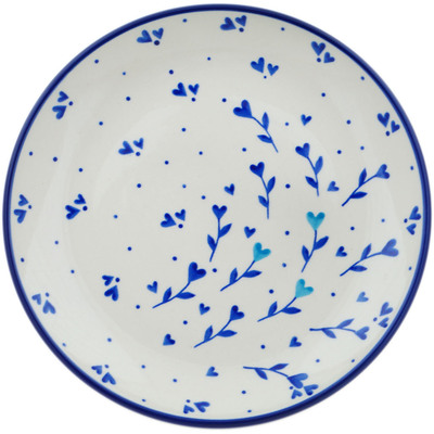 Polish Pottery Dessert Plate Growing In Love
