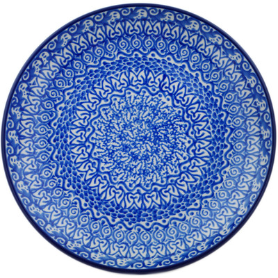 Polish Pottery Dessert Plate Intricacy
