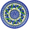 Polish Pottery Dessert Plate Limeberry