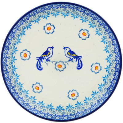 Polish Pottery Dessert Plate Love Birds