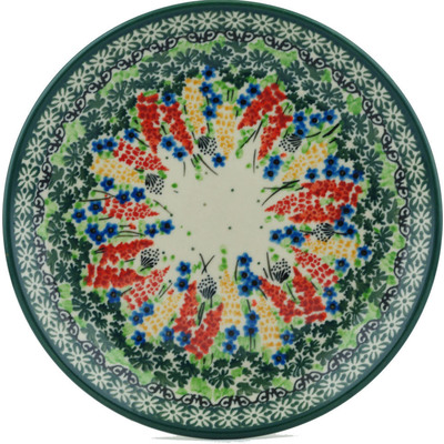 Polish Pottery Dessert Plate Magnificent Concept UNIKAT