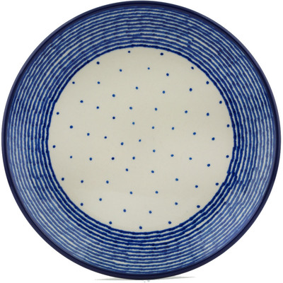 Polish Pottery Dessert Plate Midnight Dream UNIKAT