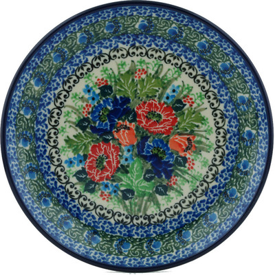 Polish Pottery Dessert Plate Mother&#039;s Boutique UNIKAT