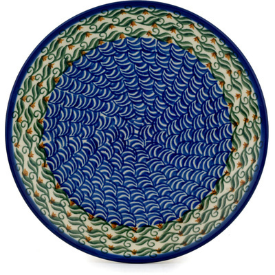 Polish Pottery Dessert Plate Myrtle Beach