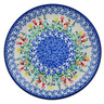 Polish Pottery Dessert Plate Pop Of Life