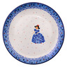 Polish Pottery Dessert Plate Princess Dreams