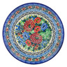 Polish Pottery Dessert Plate Splendous Spring UNIKAT