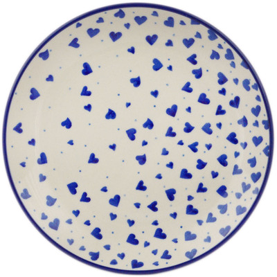 Polish Pottery Dessert Plate Spreading Love