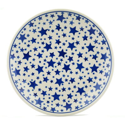 Polish Pottery Dessert Plate Starlight