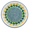 Polish Pottery Dessert Plate Summer Meadow