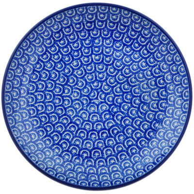 Polish Pottery Dessert Plate Swimming