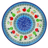 Polish Pottery Dessert Plate Tooty Fruity