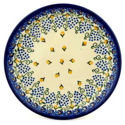 Polish Pottery Dessert Plate Tuscan Dreams