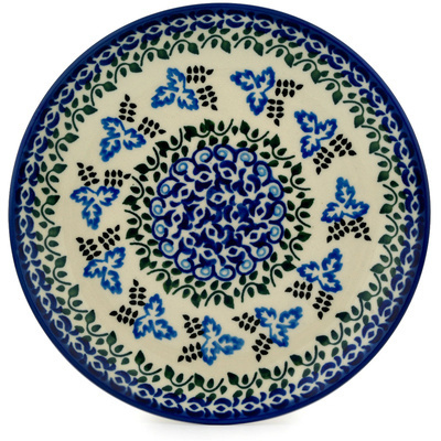 Polish Pottery Dessert Plate Tuscan Vines