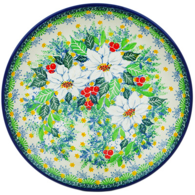 Polish Pottery Dessert Plate Twinkle Stars UNIKAT