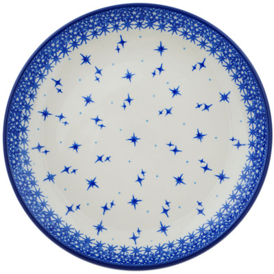 Polish Pottery Dessert Plate Twinkling Stars