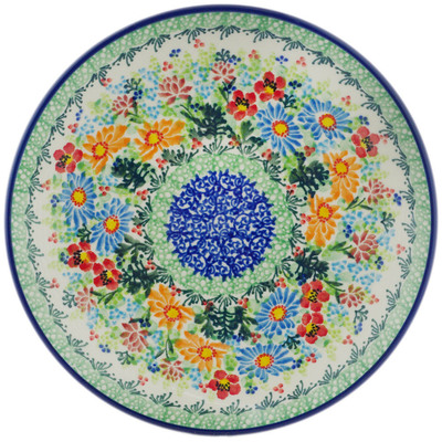 Polish Pottery Dessert Plate UNIKAT