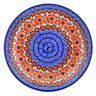 Polish Pottery Dessert Plate UNIKAT