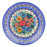Polish Pottery Dessert Plate UNIKAT