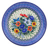 Polish Pottery Dessert Plate UNIKAT