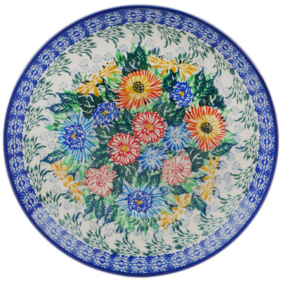 Polish Pottery Dessert Plate UNIKAT