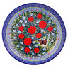 Polish Pottery Dessert Plate UNIKAT