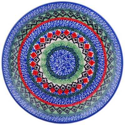 Polish Pottery Dessert Plate UNIKAT