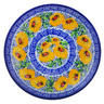 Polish Pottery Dessert Plate UNIKAT