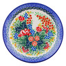 Polish Pottery Dessert Plate UNIKAT