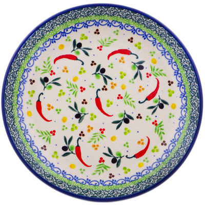Polish Pottery Dessert Plate UNIKAT