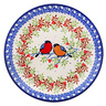 Polish Pottery Dessert Plate UNIKAT