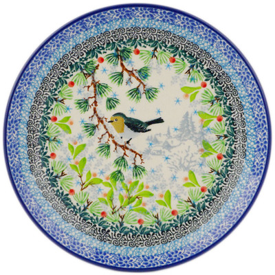 Polish Pottery Dessert Plate UNIKAT