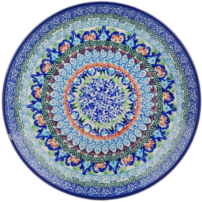 Polish Pottery Dessert Plate UNIKAT