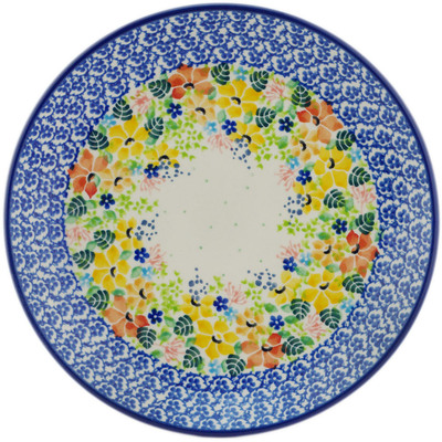 Polish Pottery Dessert Plate UNIKAT