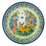 Polish Pottery Dessert Plate UNIKAT