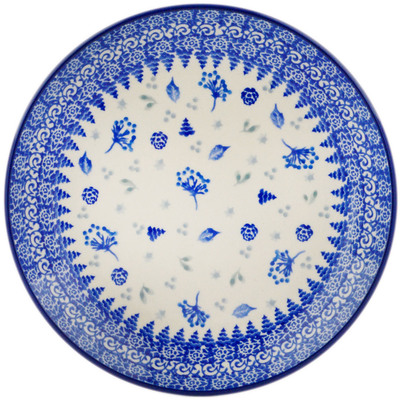 Polish Pottery Dessert Plate Windblown