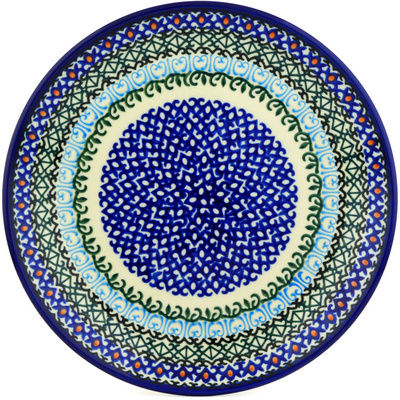 Polish Pottery Dinner Plate 10&frac12;-inch A River Runs Through It
