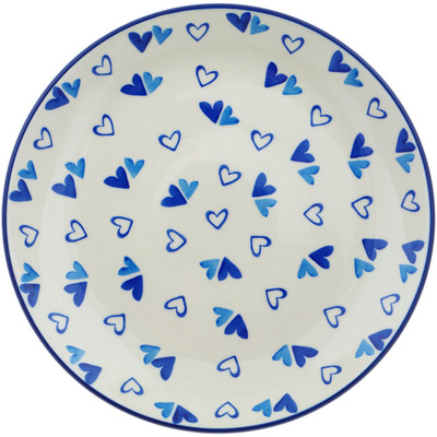 Polish Pottery Dinner Plate 10&frac12;-inch Always Together