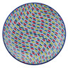 Polish Pottery Dinner Plate 10&frac12;-inch Arcade UNIKAT