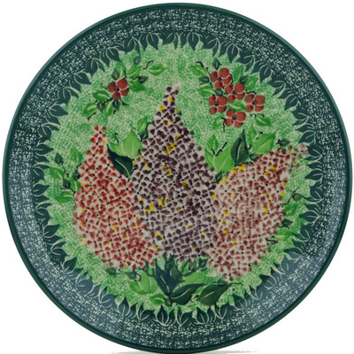 Polish Pottery Dinner Plate 10&frac12;-inch Berry Beautiful UNIKAT
