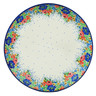 Polish Pottery Dinner Plate 10&frac12;-inch Blooming Spring UNIKAT