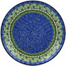 Polish Pottery Dinner Plate 10&frac12;-inch Blue Ambrosia