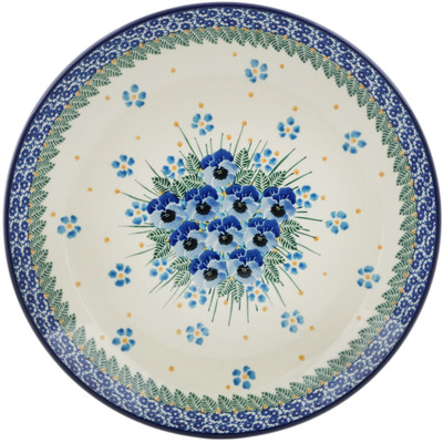 Polish Pottery Dinner Plate 10&frac12;-inch Blue Dreams
