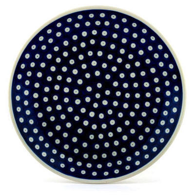 Polish Pottery Dinner Plate 10&frac12;-inch Blue Eyes