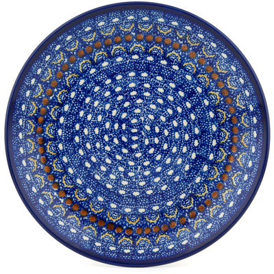 Polish Pottery Dinner Plate 10&frac12;-inch Blue Horizons