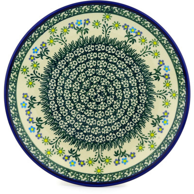 Polish Pottery Dinner Plate 10&frac12;-inch Booming Asters