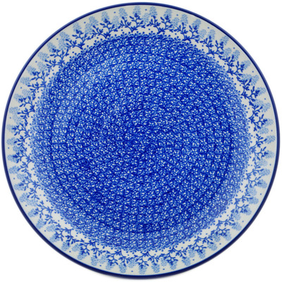 Polish Pottery Dinner Plate 10&frac12;-inch Bountiful Bluebonnets