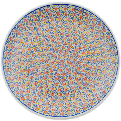 Polish Pottery Dinner Plate 10&frac12;-inch Brambles